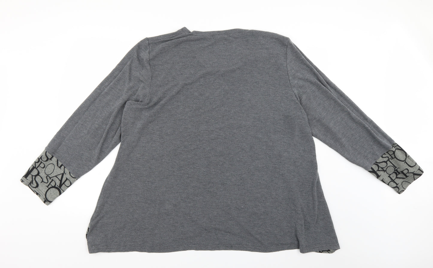 h3 Womens Grey   Pullover Jumper Size 14