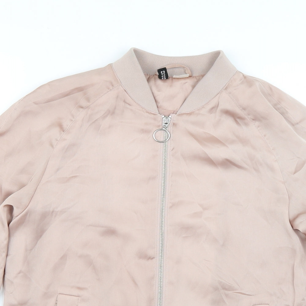 H&M Womens Pink   Jacket  Size 8