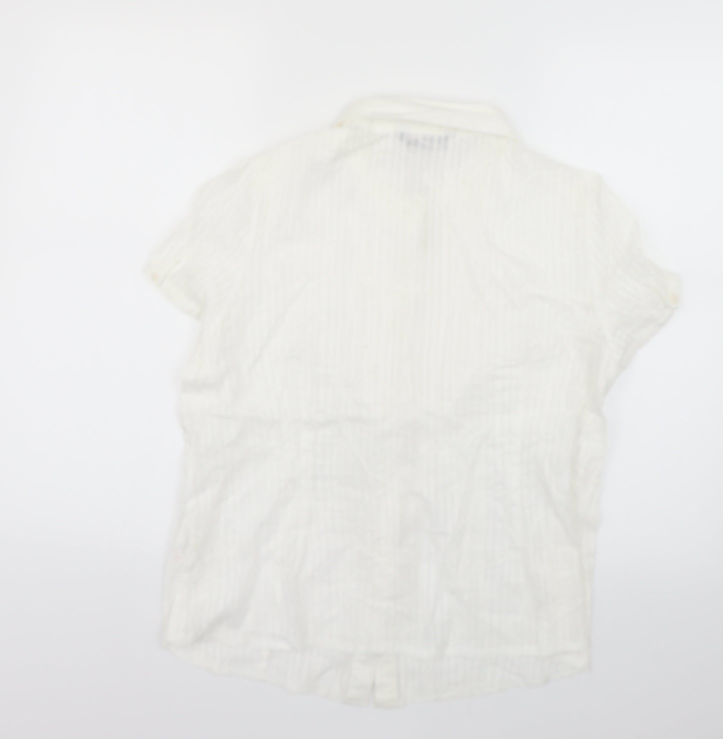 BM Womens White   Basic Blouse Size 16