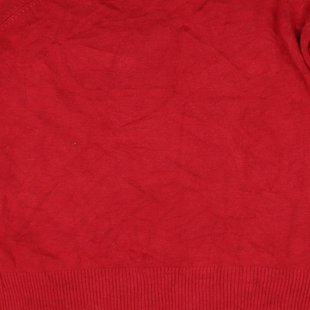 ASOS Womens Red   Pullover Jumper Size 16