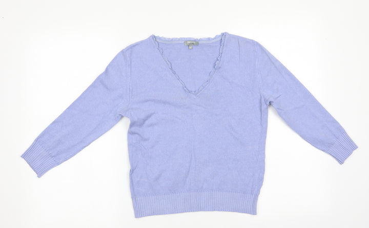 Per Una Womens Purple   Pullover Jumper Size 14