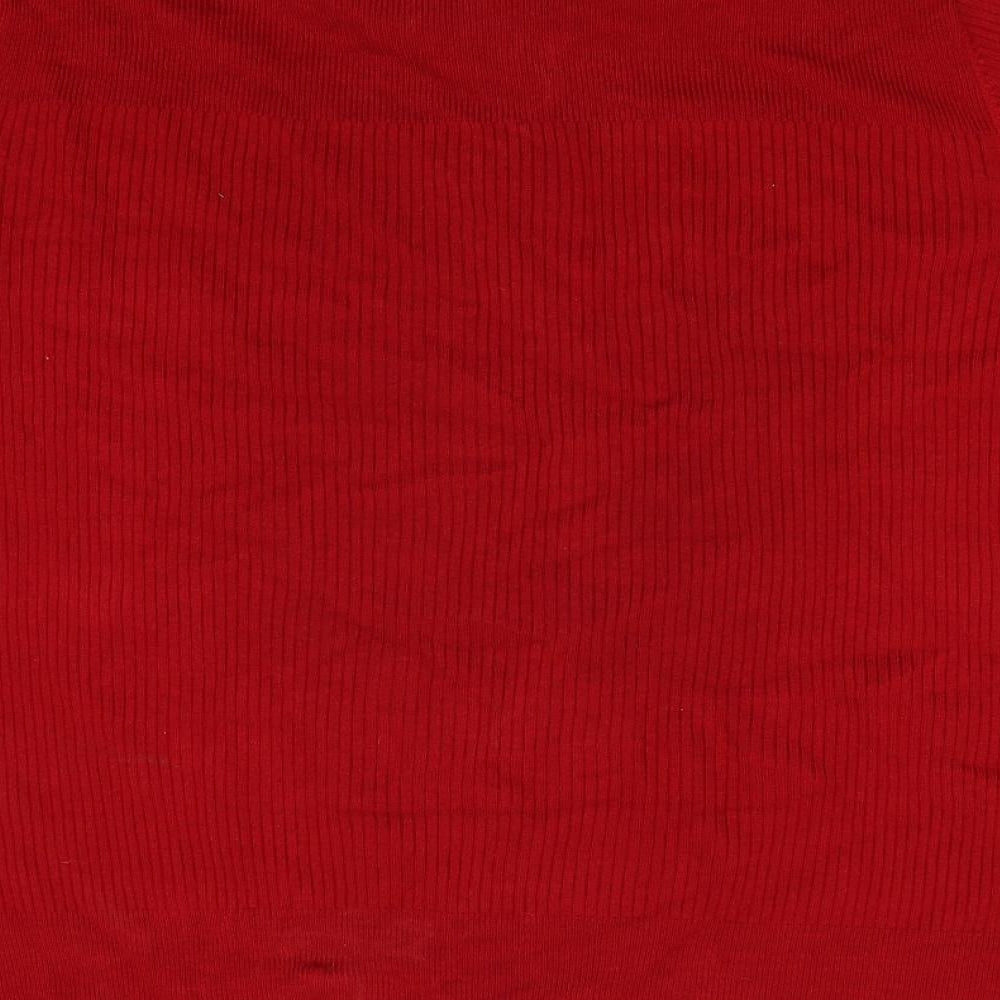 Marks and Spencer Womens Red   Pullover Jumper Size 20