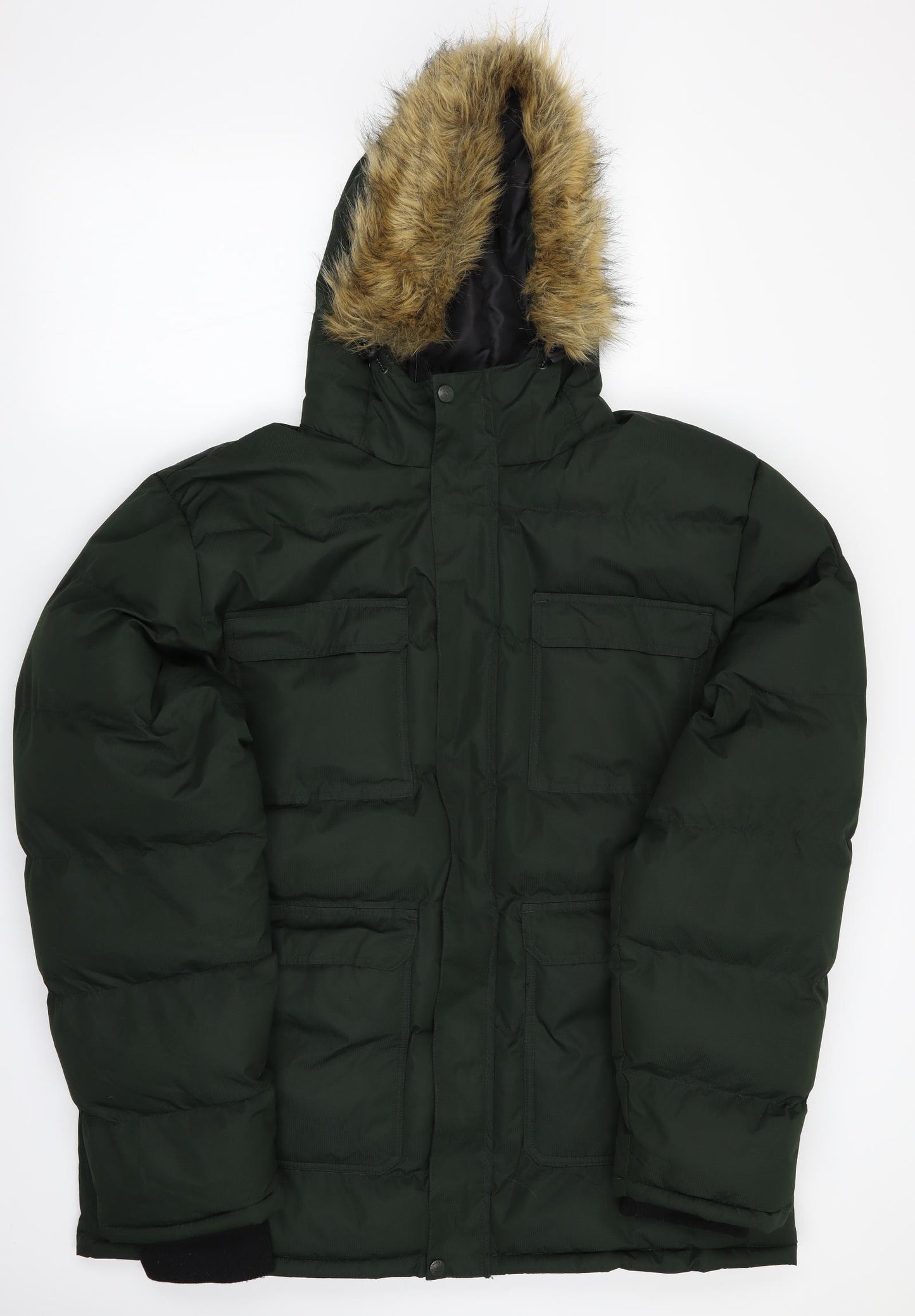 TRESSPASS Mens Green   Anorak Coat Size 2XL