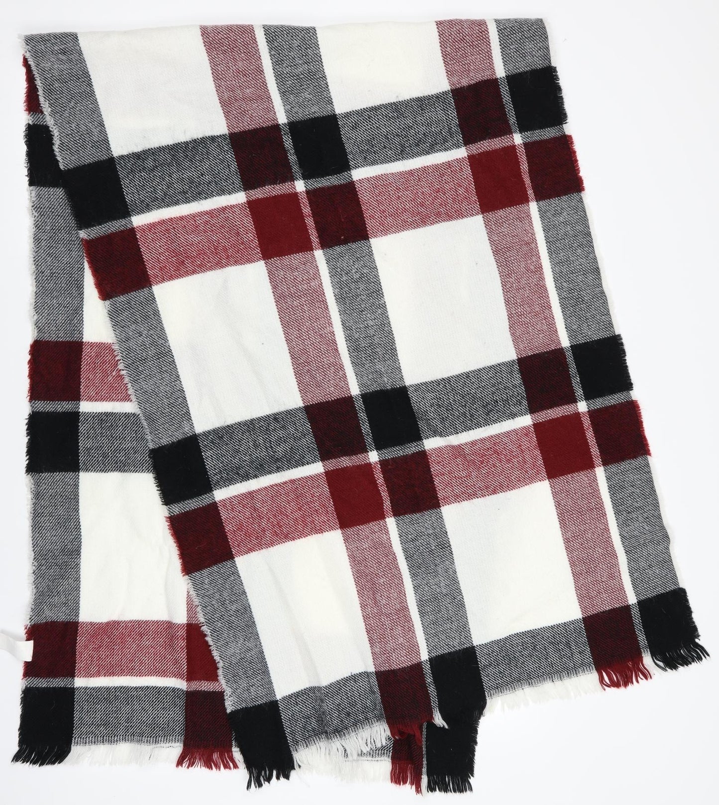 Preworn Womens Multicoloured Check   Shawl/Wrap