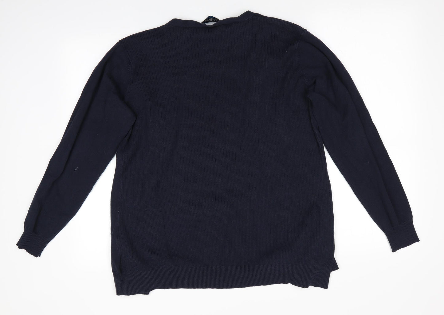 Meltemi Womens Blue   Cardigan Jumper Size M