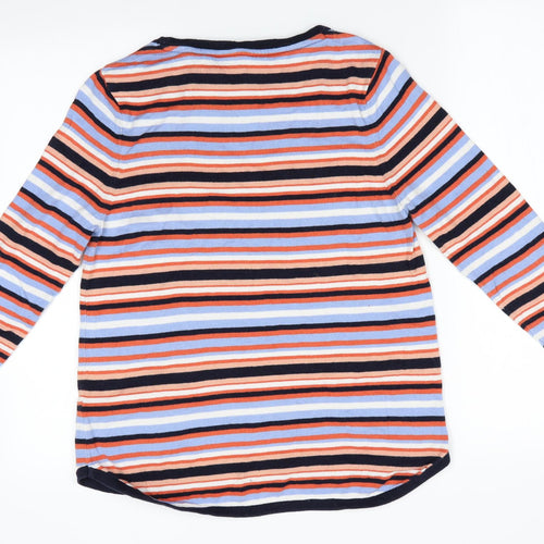 Per Una Womens Multicoloured Animal Print  Pullover Jumper Size 10  - Butterflies and Stripes