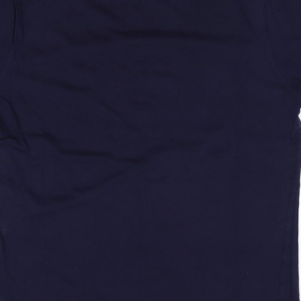 NEXT Mens Blue    Pyjama Top Size S  - Alarm Clock