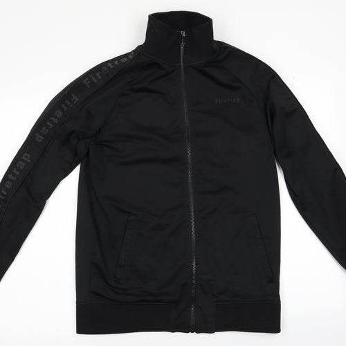Firetrap Mens Black   Full Zip Sweatshirt Size M  - Firetrap