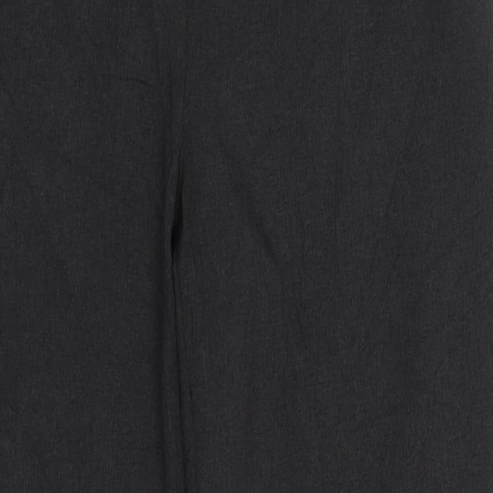 M&S Womens Grey   Dress Pants Trousers Size 16 L31 in