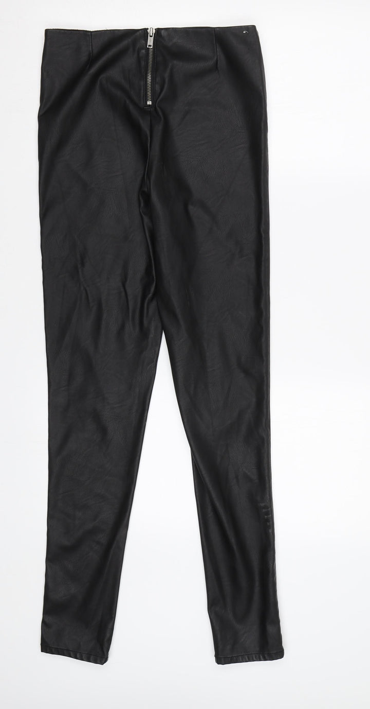 New Look Womens Black Jegging Trousers Size 8 L30 in