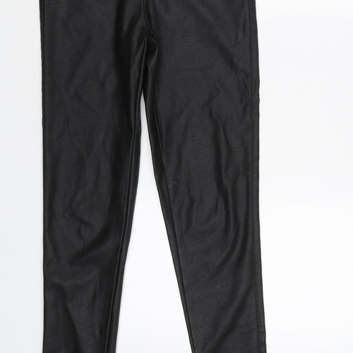 New Look Womens Black   Jegging Trousers Size 8 L30 in