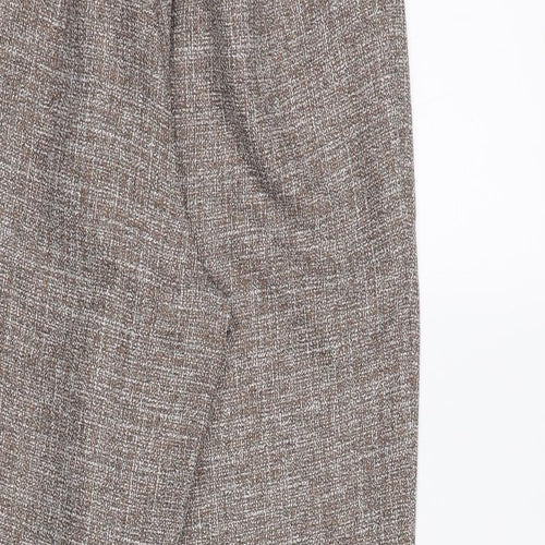 Amber Womens Beige   Trousers  Size 12 L27 in