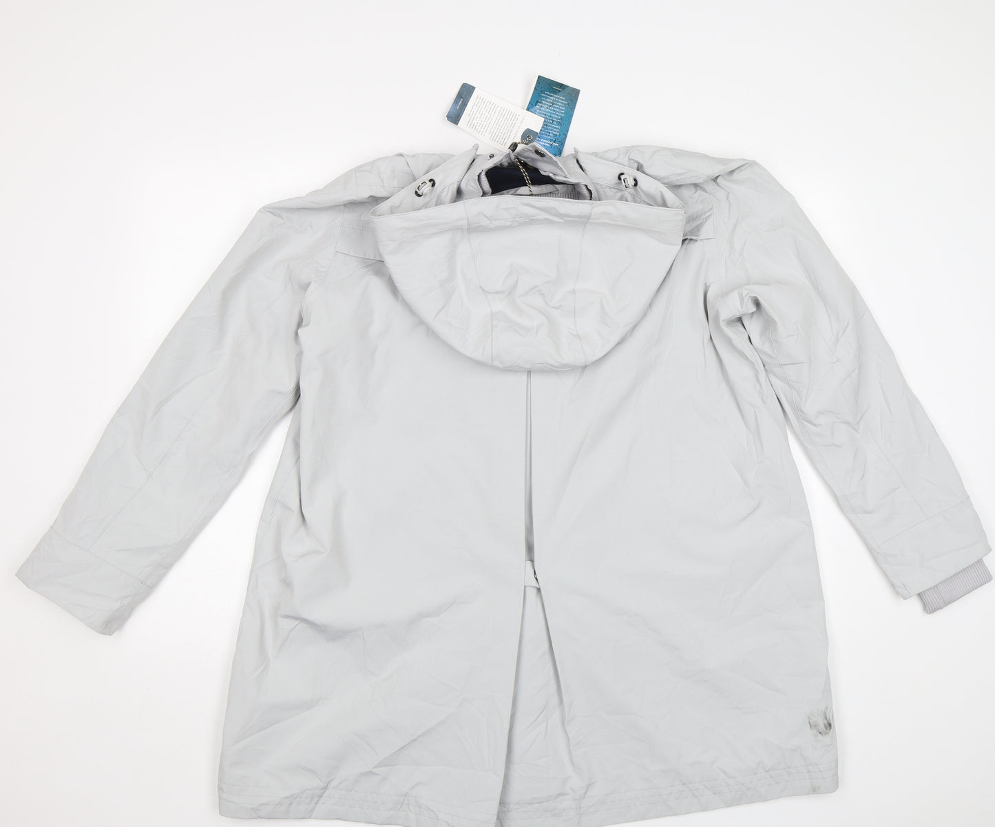 Barbour Womens Grey   Windbreaker Jacket Size 16