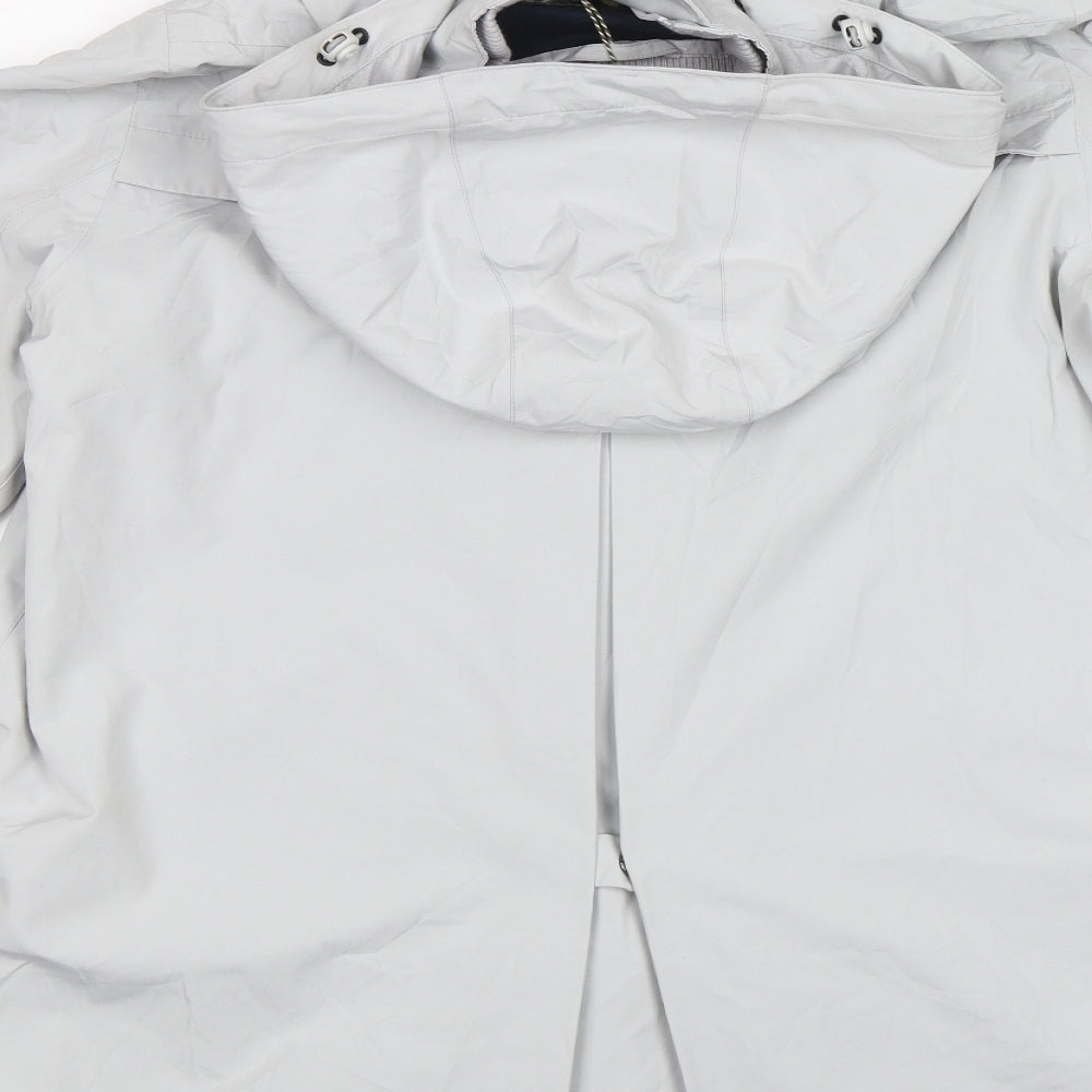 Barbour Womens Grey   Windbreaker Jacket Size 16