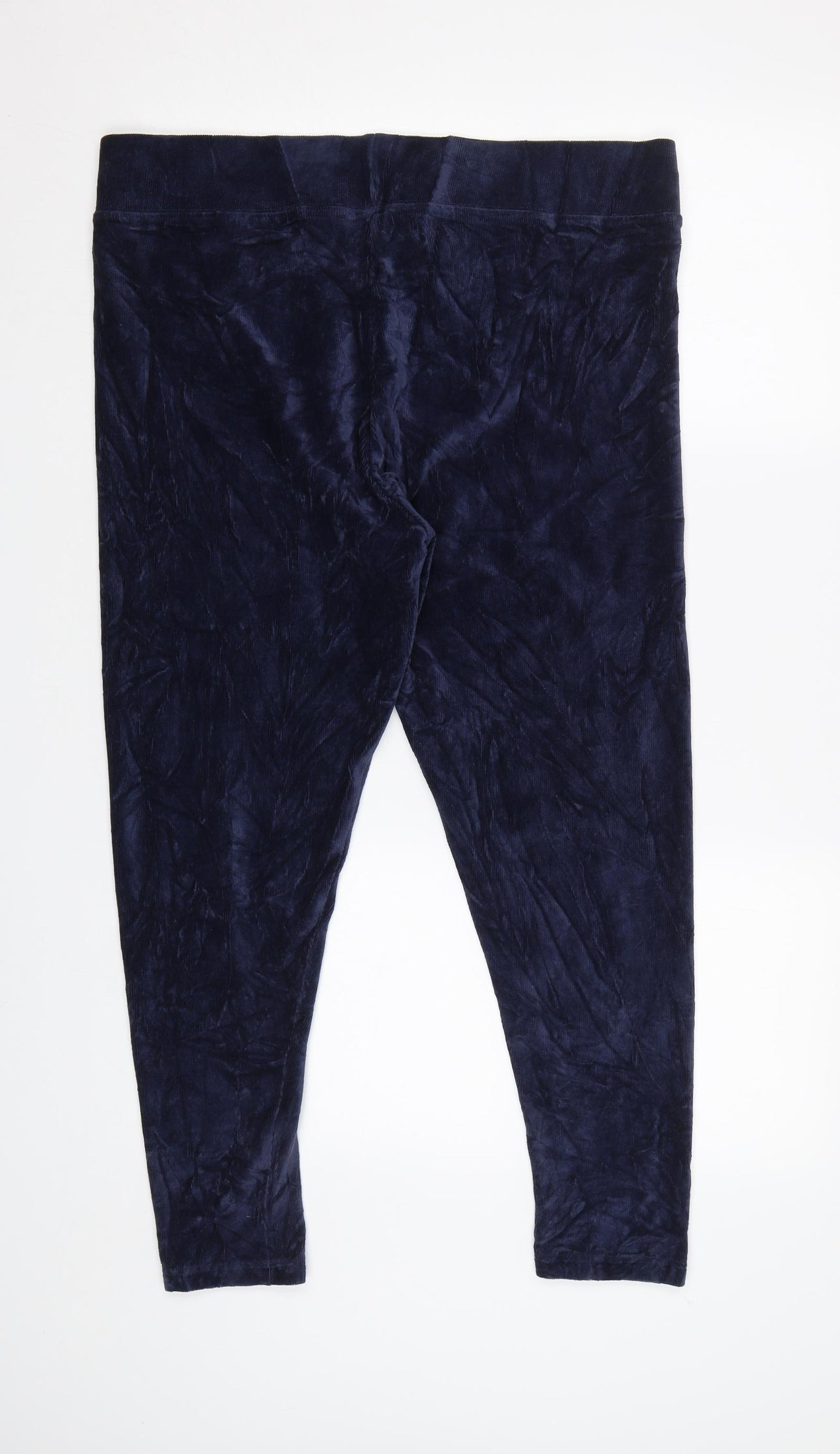 M&S Womens Blue   Jegging Leggings Size 18 L27 in
