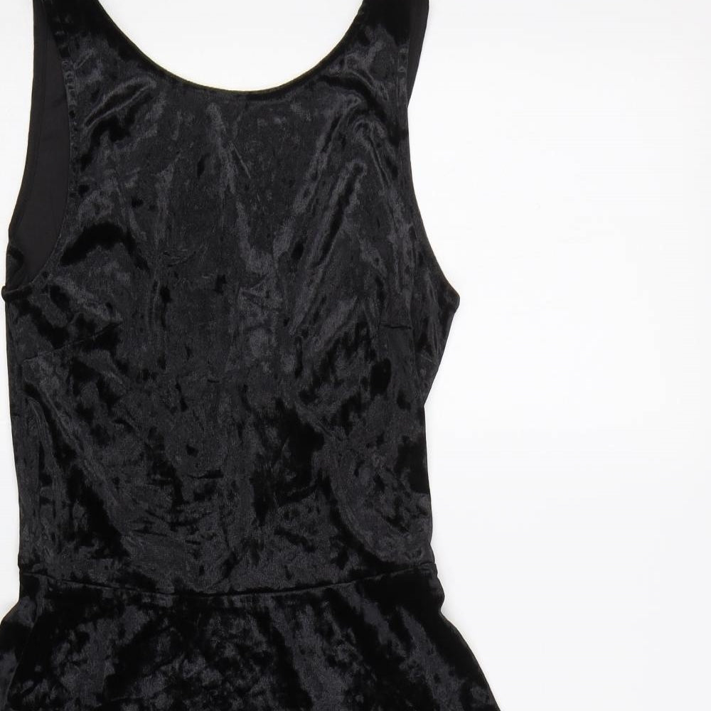 H&M Womens Black   Fit & Flare  Size S