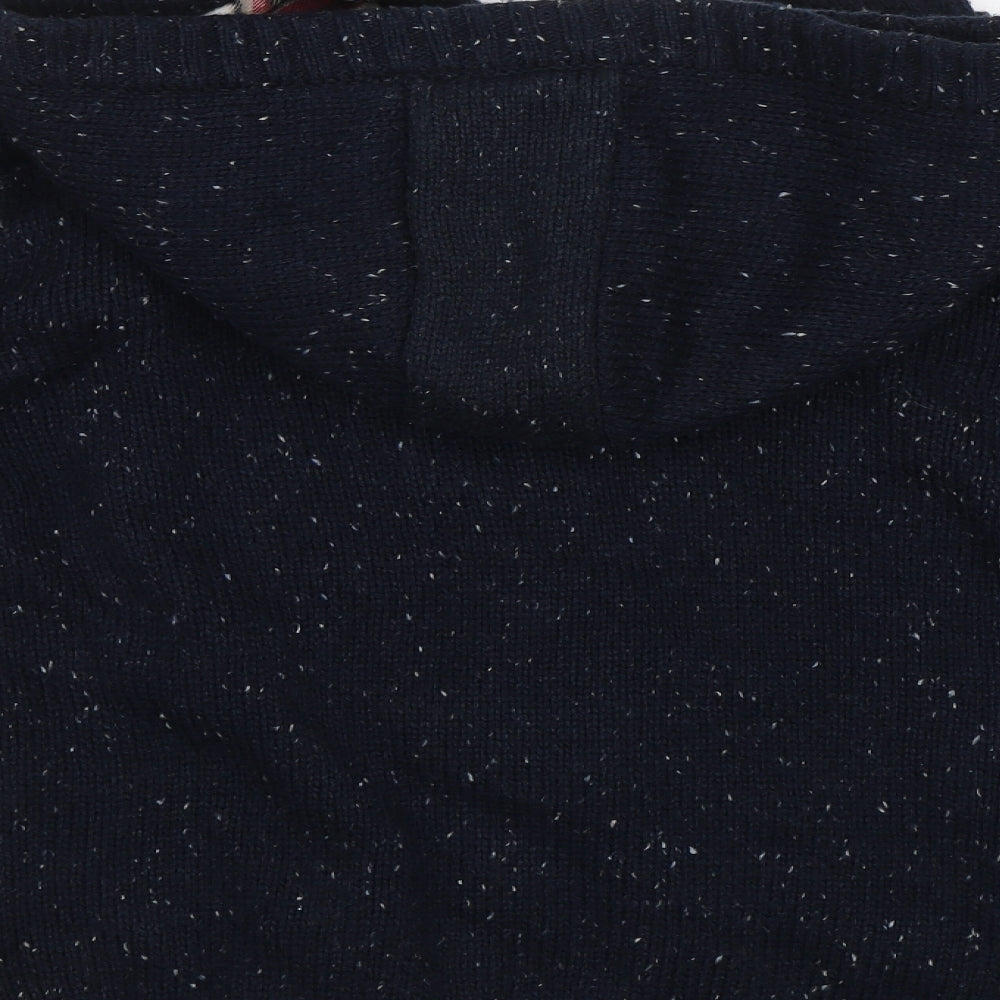 Rebel Boys Blue   Cardigan Jumper Size 12-13 Years