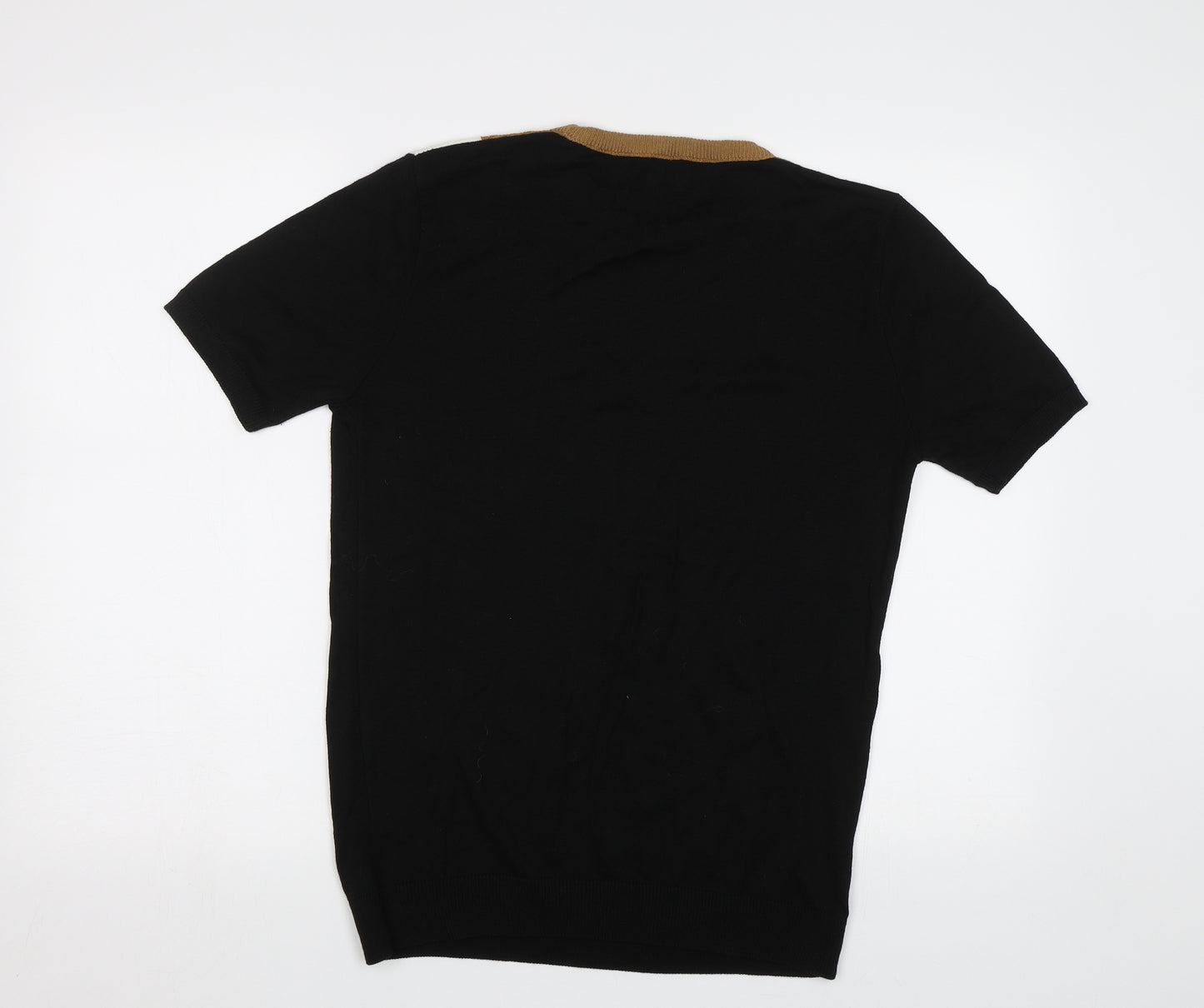 River Island Womens Brown Geometric  Pullover Jumper Size M