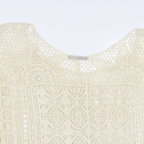 Atmosphere Womens Ivory   Basic Blouse Size M