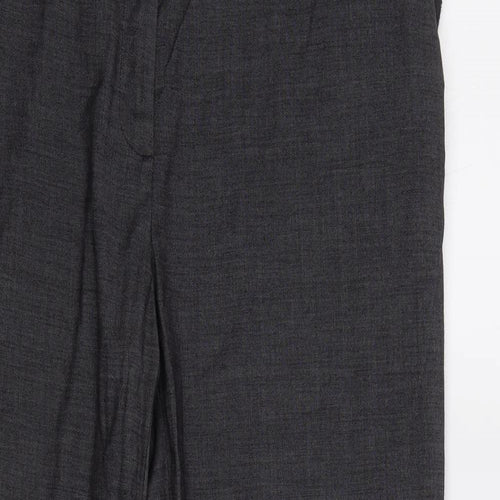 F&F Womens Grey   Dress Pants Trousers Size 16 L31 in