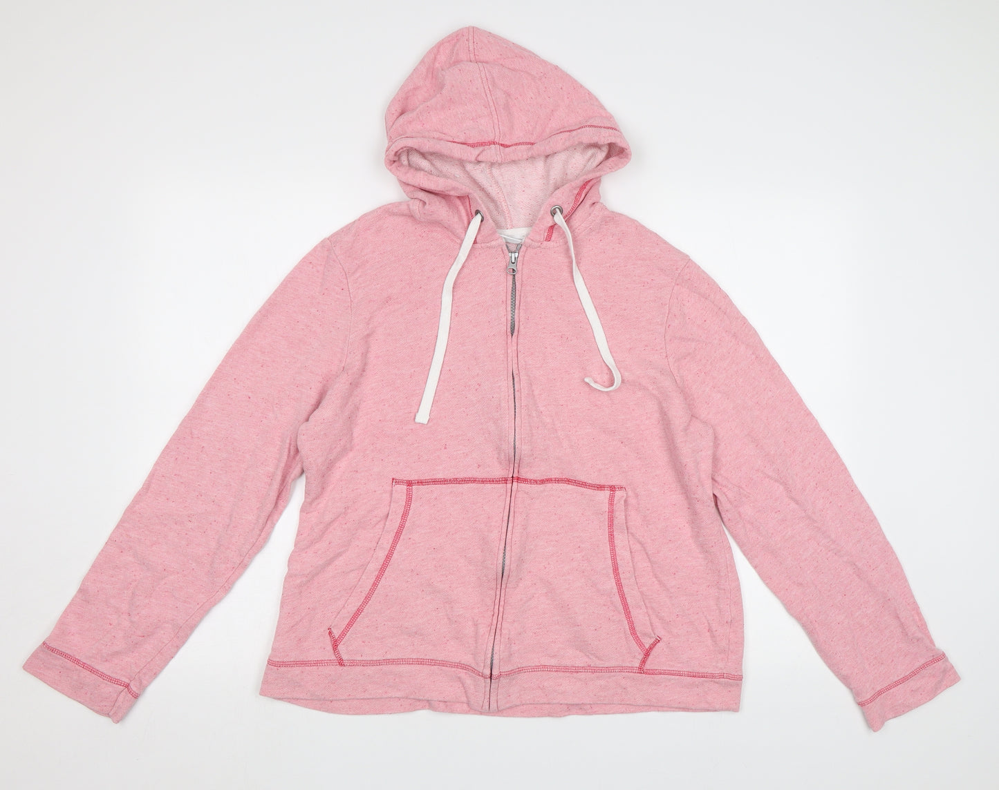 NEXT Womens Pink   Full Zip Hoodie Size 18