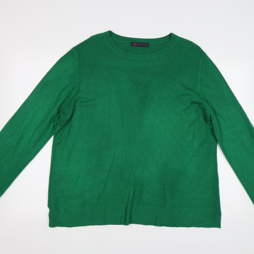 M&S Womens Green   Pullover Jumper Size 20