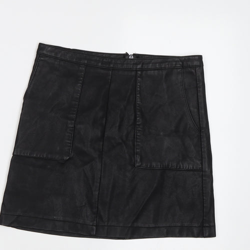 NEXT Womens Black   Mini Skirt Size 8
