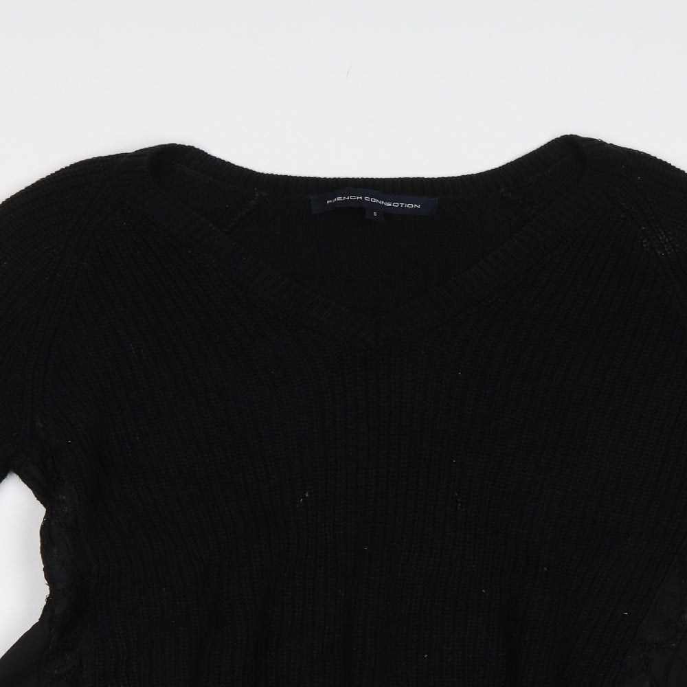 French Connection Womens Black   Pullover Jumper Size S