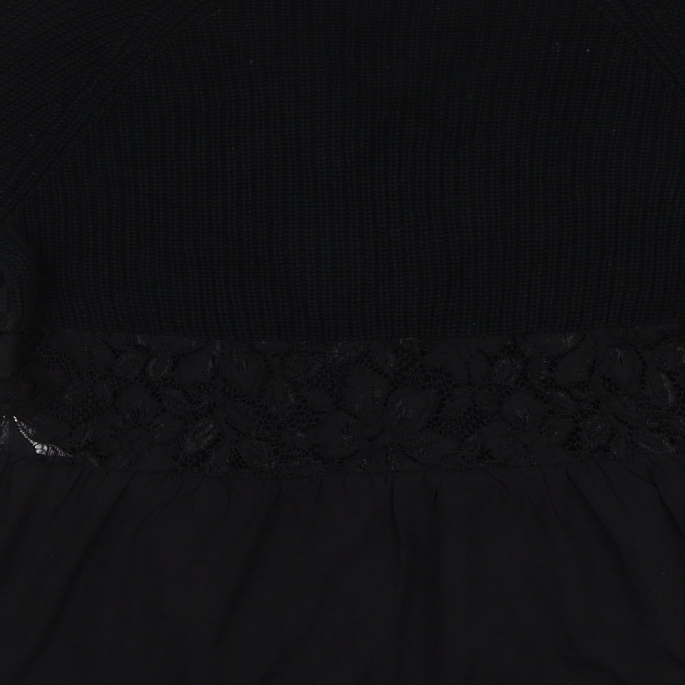 French Connection Womens Black   Pullover Jumper Size S