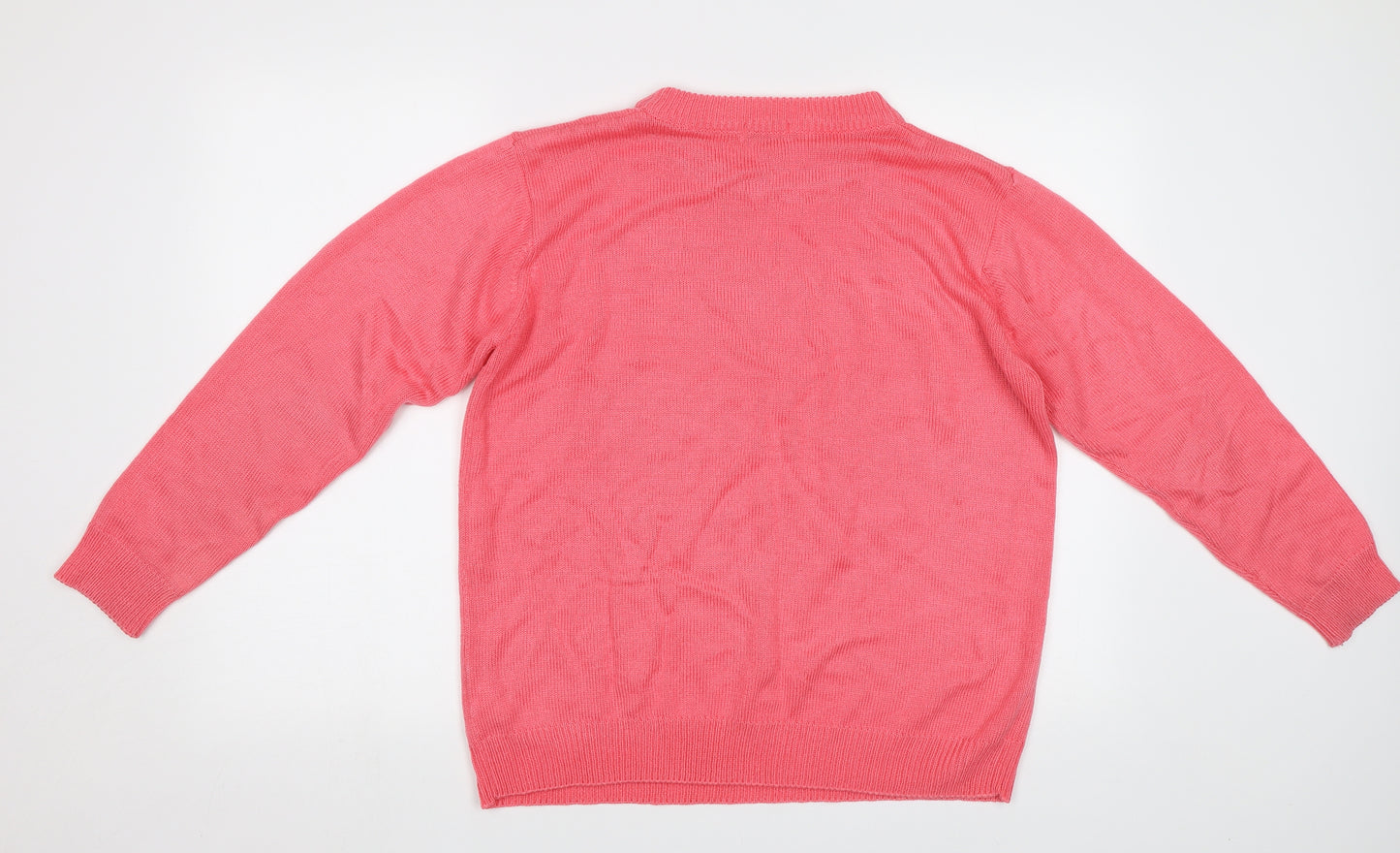 Damart Womens Pink   Pullover Jumper Size 16