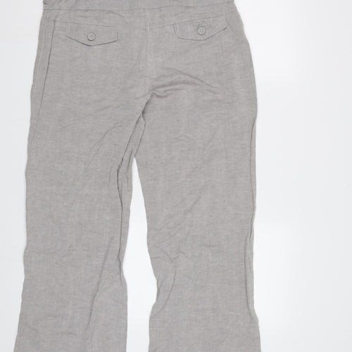 Per Una  Womens Grey   Trousers  Size 14 L29 in