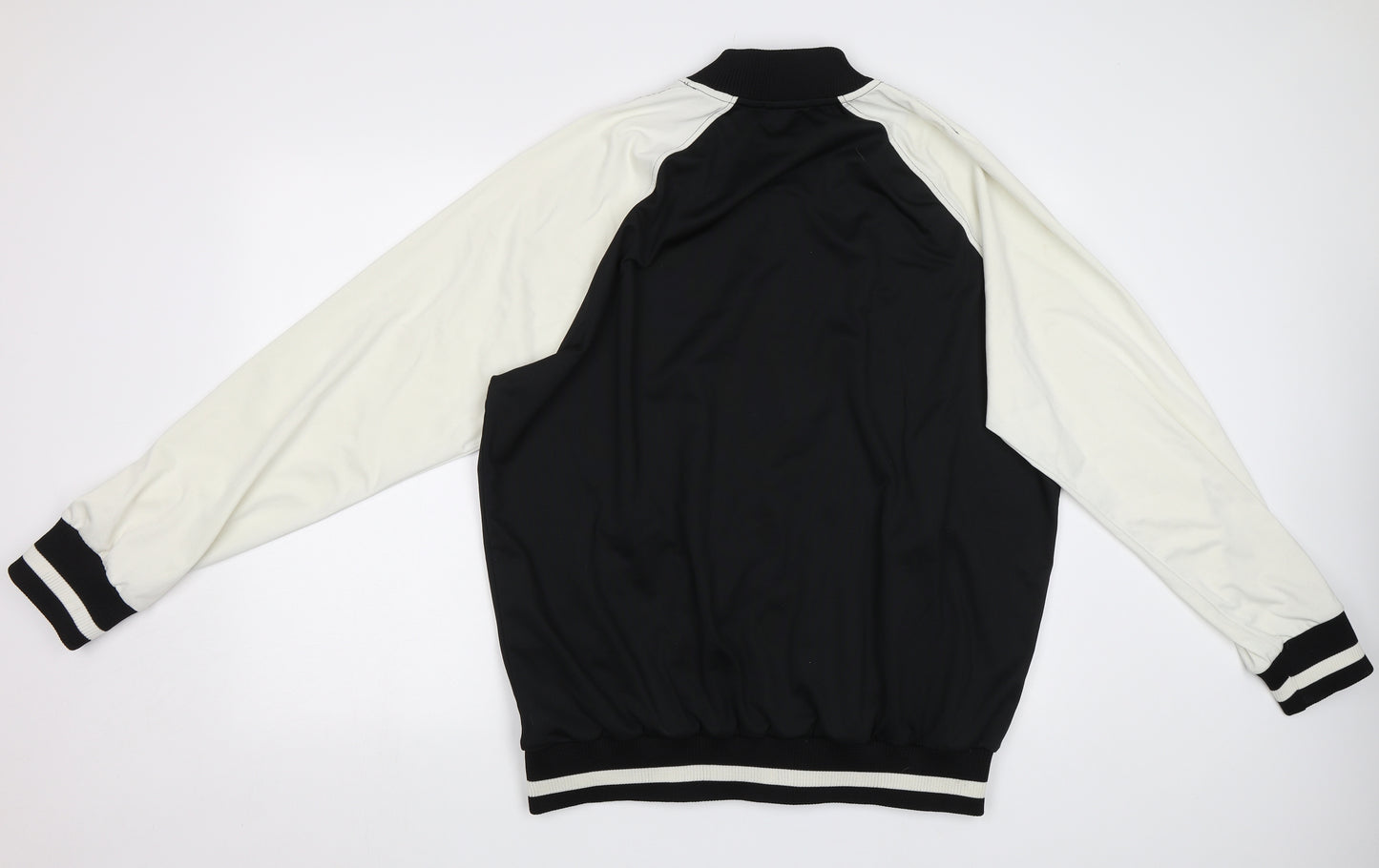 New Look Mens Black   Varsity Jacket Jacket Size 2XL