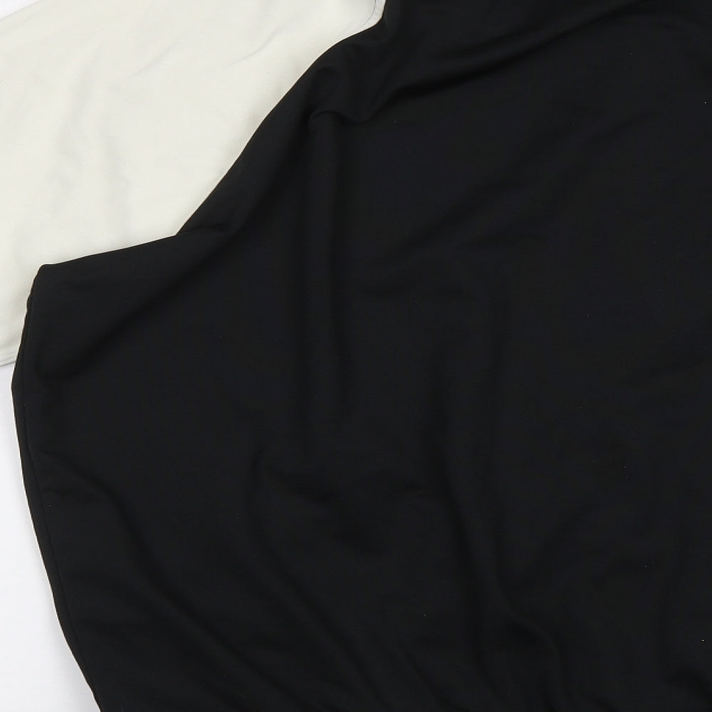 New Look Mens Black   Varsity Jacket Jacket Size 2XL