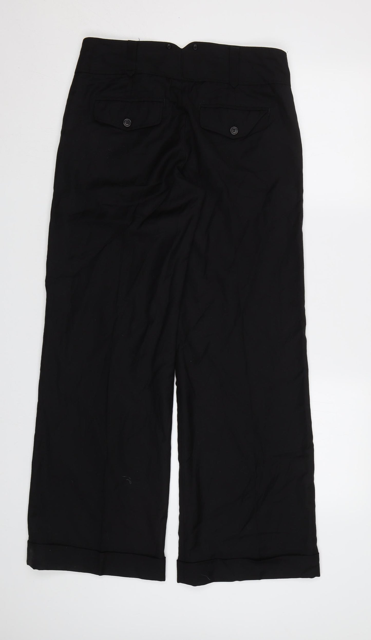 French Connection Womens Black   Dress Pants Trousers Size 10 L31 in