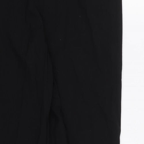 M&S Womens Black   Dress Pants Trousers Size 10 L27 in