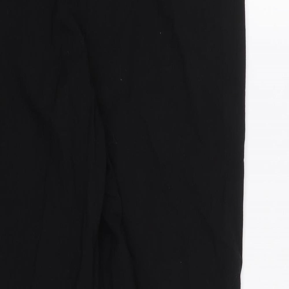 M&S Womens Black   Dress Pants Trousers Size 10 L27 in