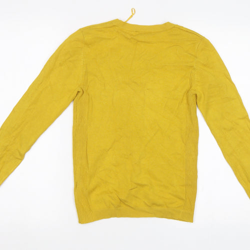 Papaya Womens Yellow   Cardigan Jumper Size 8
