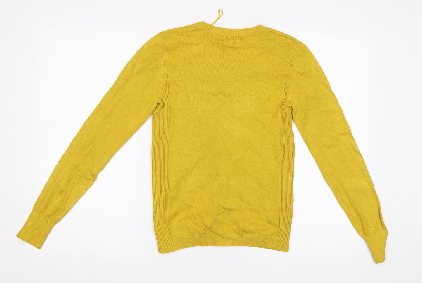 Papaya Womens Yellow   Cardigan Jumper Size 8
