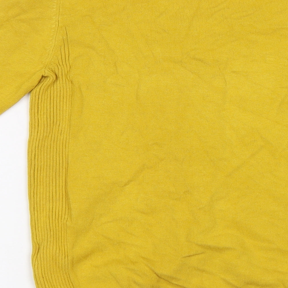 Papaya Womens Yellow   Cardigan Jumper Size 8
