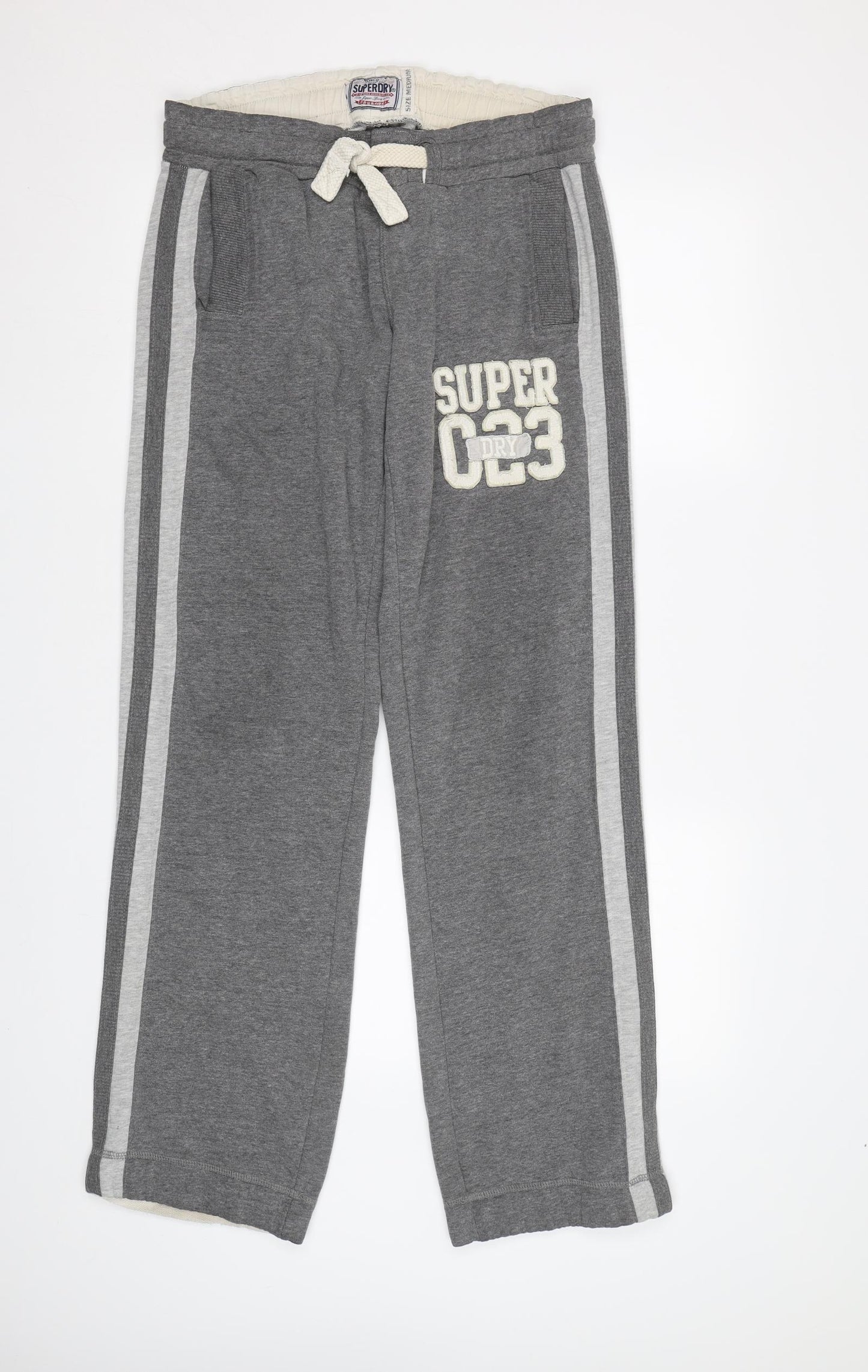 Superdry Mens Grey   Jogger Trousers Size M L32 in