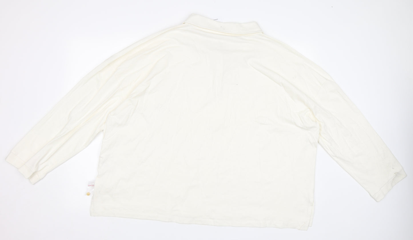 Native Youth Womens Ivory   Basic Polo Size 26