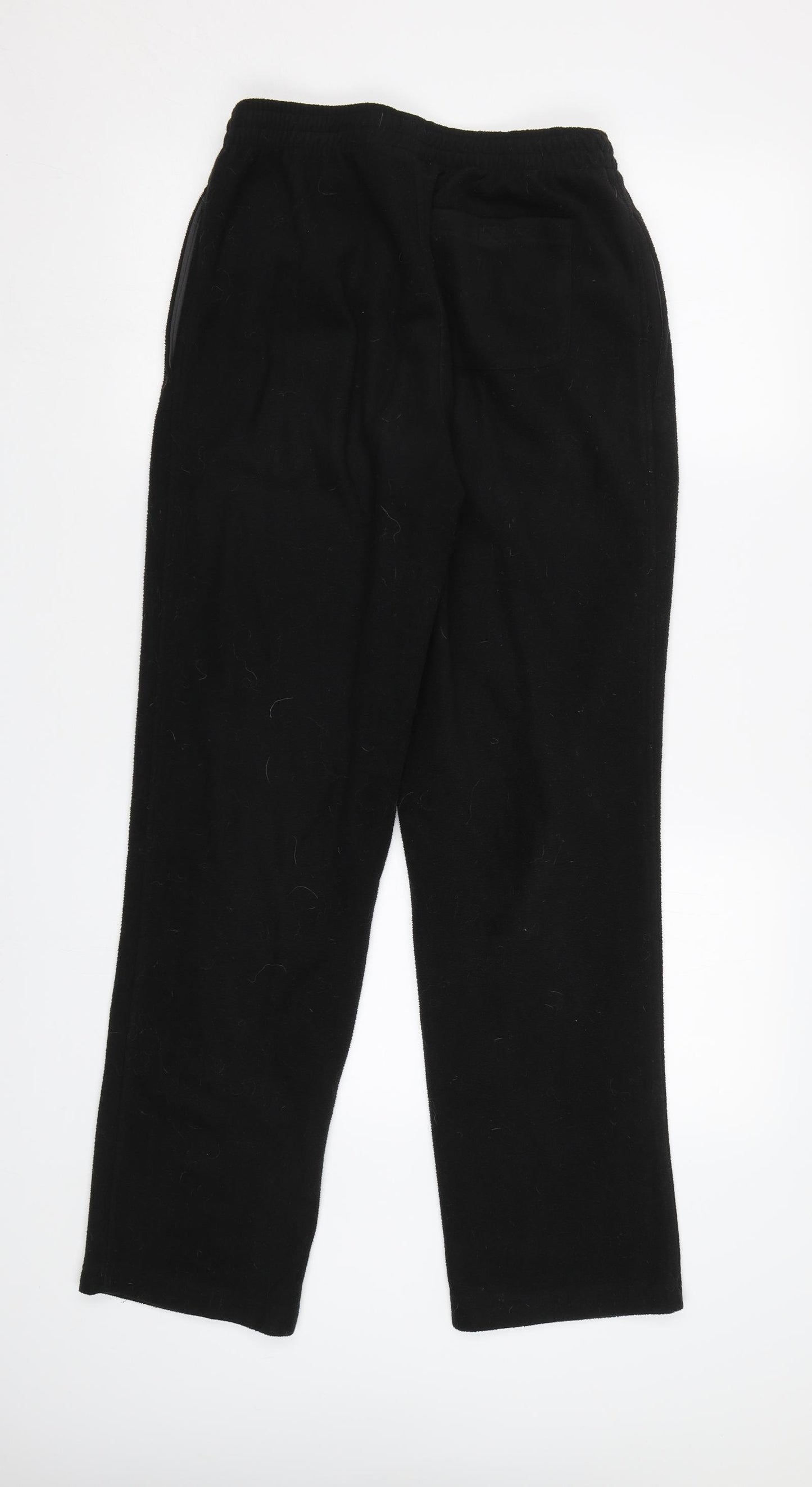 Cotton Traders Womens Black   Jogger Trousers Size S L31 in