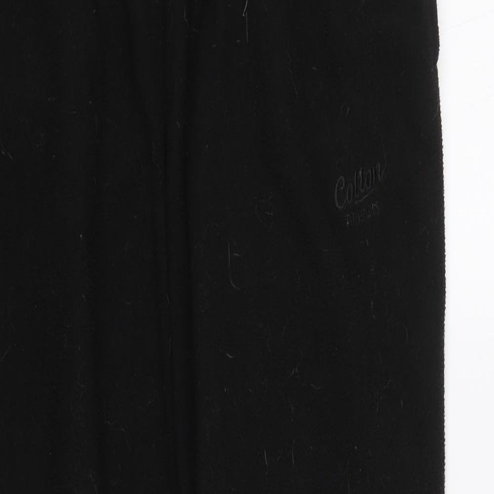 Cotton Traders Womens Black   Jogger Trousers Size S L31 in