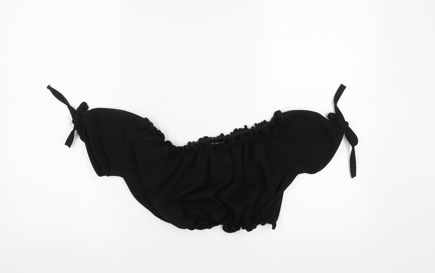 Cameo Rose Womens Black   Cropped Blouse Size 12