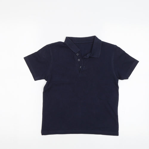 George Boys Blue   Basic Polo Size 8-9 Years