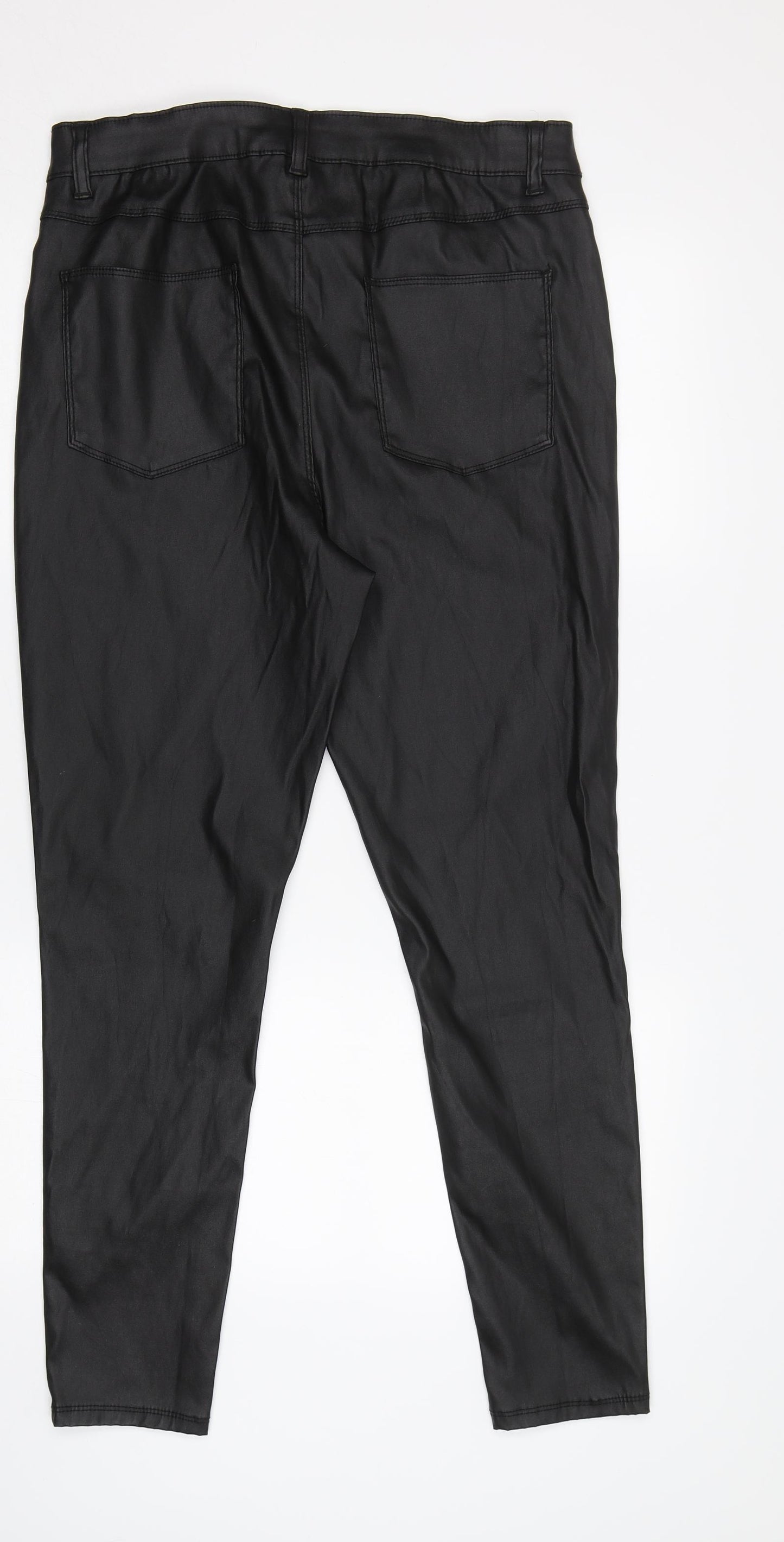 Primark Womens Black   Trousers  Size 16 L29 in