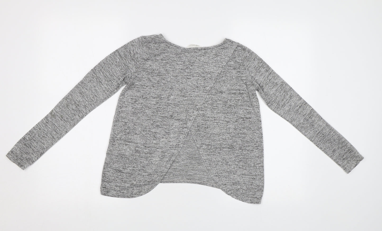 H&M Girls Grey   Pullover Jumper Size 10-11 Years