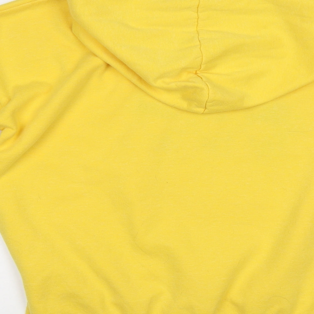 Primark Womens Yellow   Pullover Hoodie Size M  - Winnie The Pooh