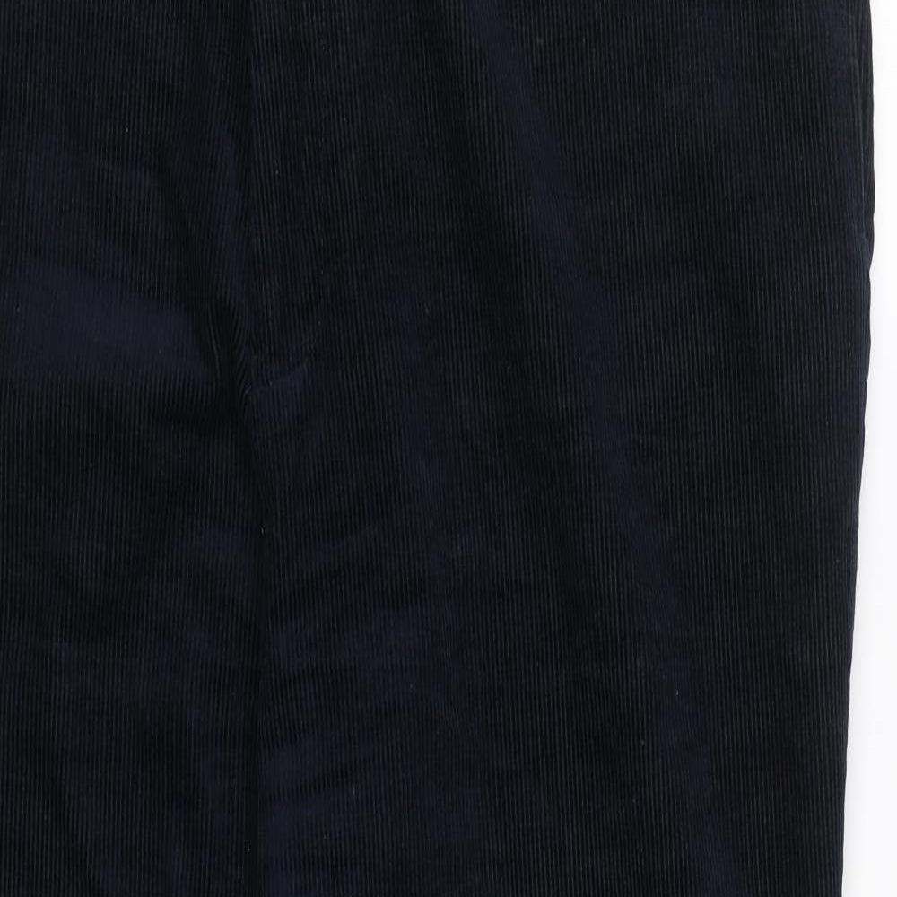 Headland Mens Blue  Corduroy Trousers  Size 40 L29 in