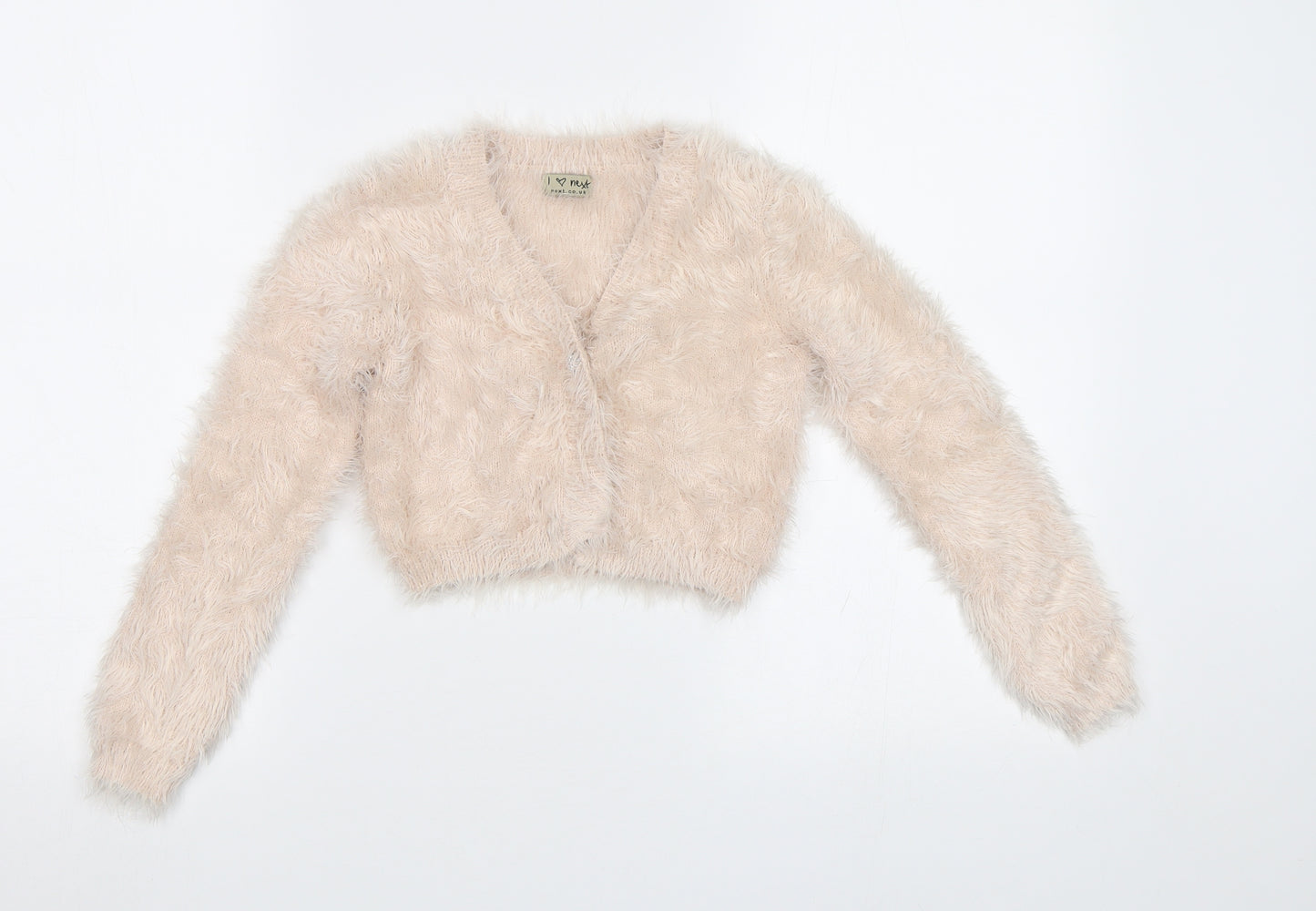 NEXT Girls Pink   Cardigan Jumper Size 6 Years